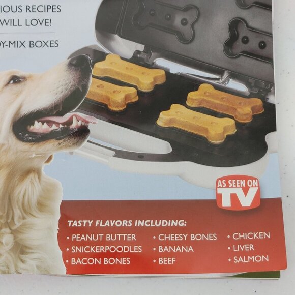Bake a Bone The Original Dog Treat Maker With Over 30 Recipe Book (Excel… - Picture 8 of 15